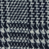Black Houndstooth Ponte Knit, Poly-Viscose
