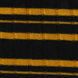 Yellow Horizontal-Stripe Rib Knit, Poly-Viscose