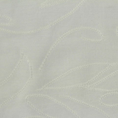 White Tone-on-Tone Jacquard, Polyester, 240 gsm