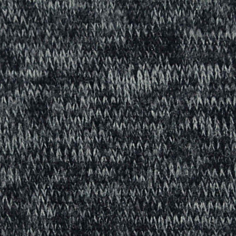 Dark Grey Marl Jersey Knit, Polyester, 170 gsm