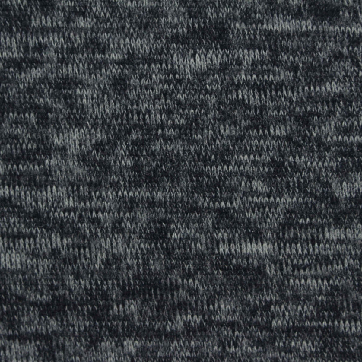 Dark Grey Marl Jersey Knit, Polyester, 170 gsm
