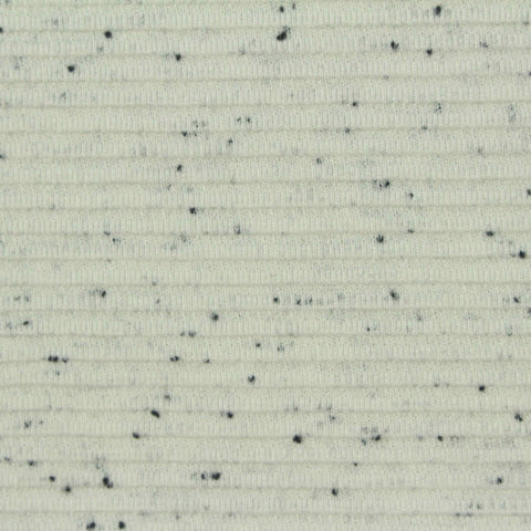 White Marl Knit, Polyester, 320 gsm