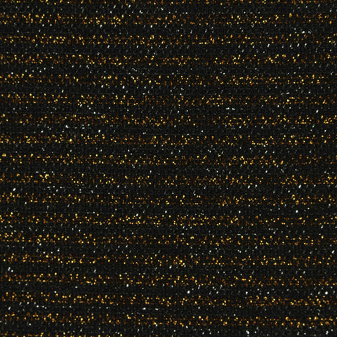Gold Horizontal-Stripe Knit, Nylon