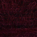 Dark Red Marl Chunky Knit, Nylon-Poly