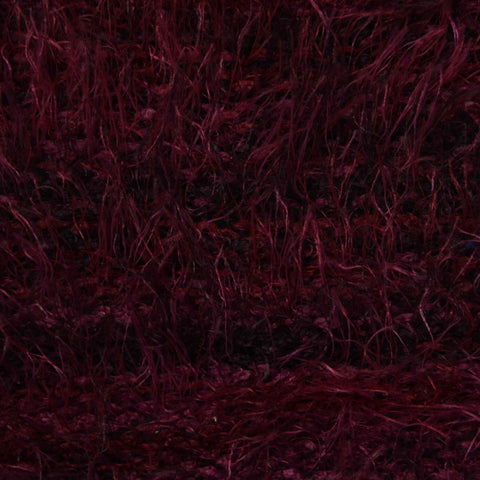 Dark Red Marl Chunky Knit, Nylon-Poly