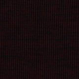 Dark Red Marl Rib Knit, Poly-Cotton