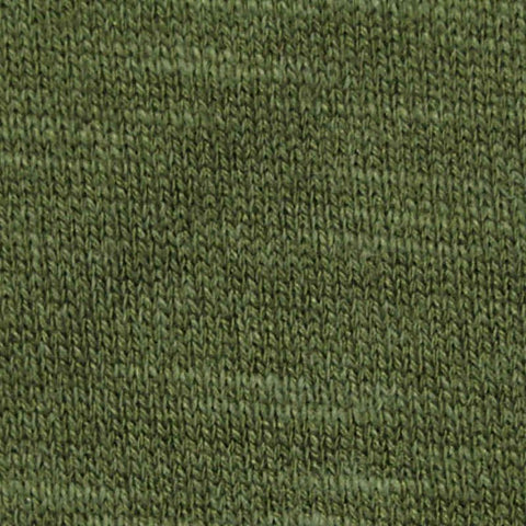 Green Marl Jersey Knit, Poly-Cotton, 190 gsm