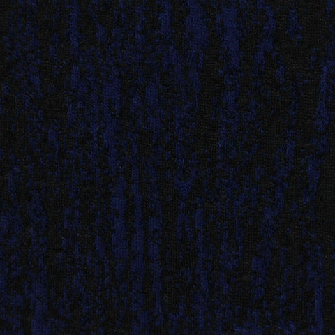 Jacquard Polyester Stretch Interlock Knit Fabric, 205 gsm — Black