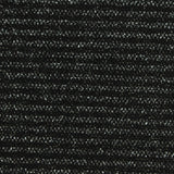 Silver Horizontal-Stripe Interlock Knit, Nylon-Metallic