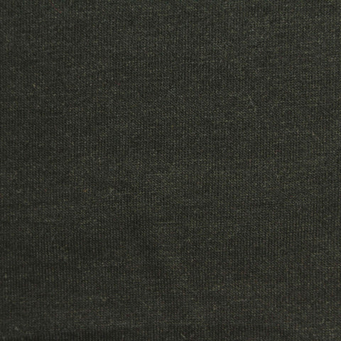 Dark Green Marl Jersey Knit, Viscose, 185 gsm