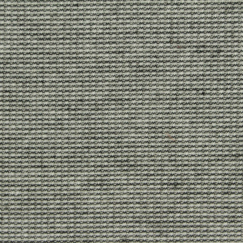 Dark Grey Marl Rib Knit, Polyester, 193 gsm