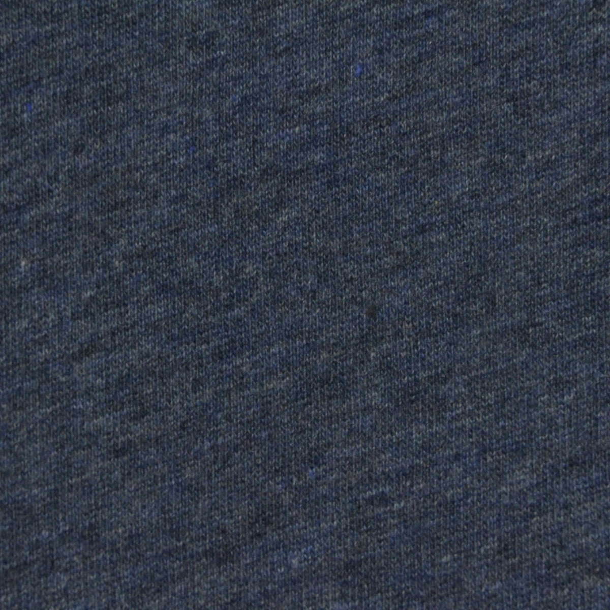 Dark Blue Marl Jersey Knit, Poly-Cotton, 138 gsm, ref EF-243907
