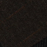 Dark Grey Plaid Ponte Knit, Viscose-Nylon