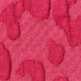 Pink Tone-on-Tone Leopard Interlock Knit, Cotton-Poly — texture