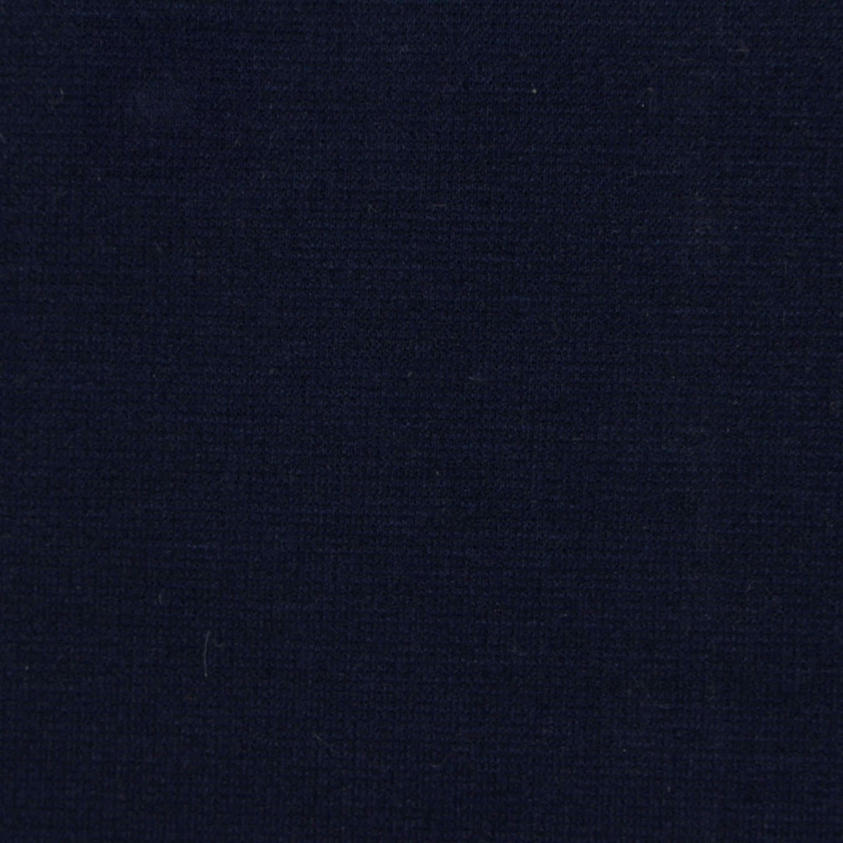 Polyester Viscose Stretch Ponte Knit Fabric, 300 gsm — Navy
