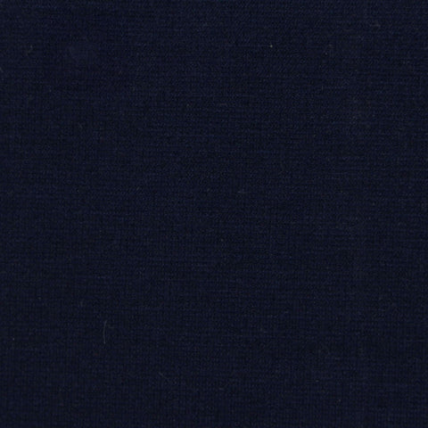 Polyester Viscose Stretch Ponte Knit Fabric, 300 gsm — Navy