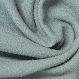 Grey-Blue Marl Interlock Knit, Polyester