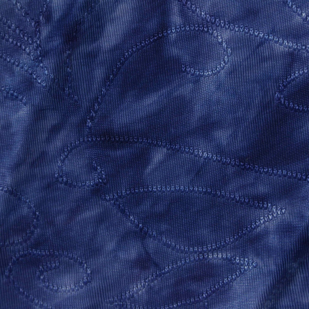 Deep Blue Tone-on-Tone Jersey Knit, Polyester