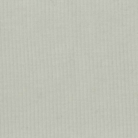 Polyester Viscose Stretch Rib Knit Fabric, 220 gsm — Green