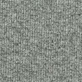 Grey Heathered-Marl Rib Knit, Poly-Cotton