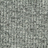 Grey Heathered-Marl Rib Knit, Poly-Cotton — texture