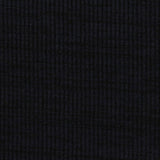 Polyester Cotton Stretch Rib Knit Fabric, 510 gsm — Navy