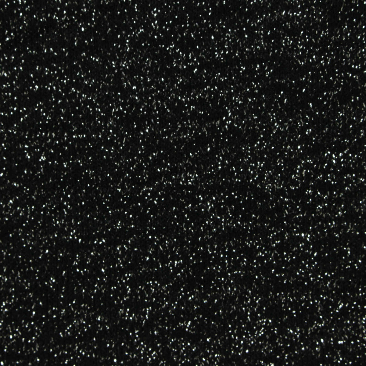 Black Glitter Chunky Knit, Viscose-Poly