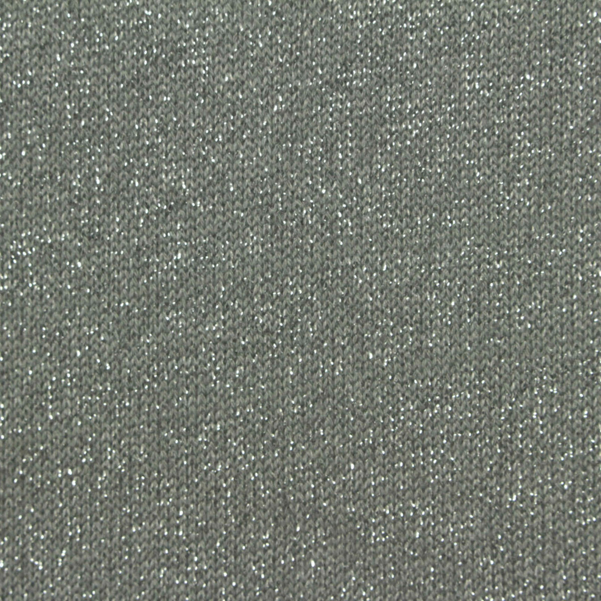 Grey Flecks Chunky Knit, Poly-Cotton