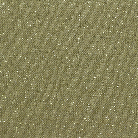 Polyester Cotton Chunky Knit Fabric, 200 gsm, 158 cm — Khaki