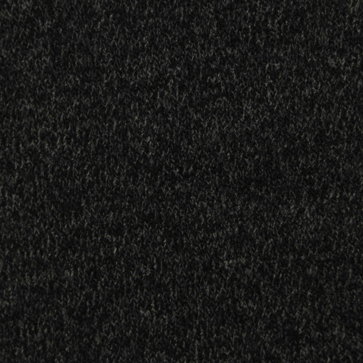 Dark Grey Marl Rib Knit, 340 gsm