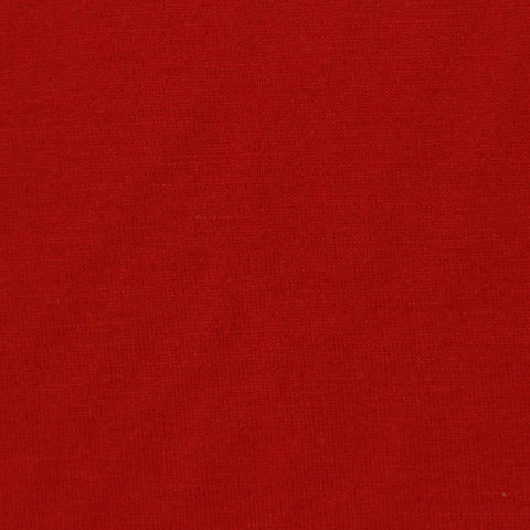 Polyester Viscose Jersey Knit Fabric, 145 gsm, 169 cm — Red