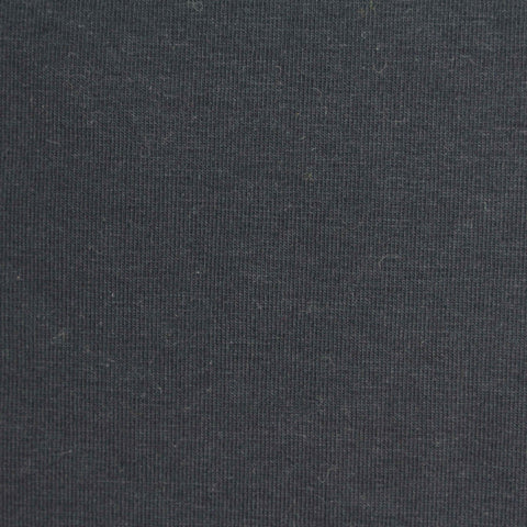 Cotton Stretch Jersey Knit Fabric, 170 gsm, 160 cm — Navy
