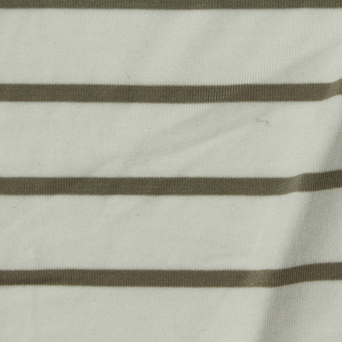 Olive Horizontal-Stripe Knit, Viscose