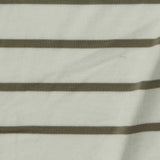 Olive Horizontal-Stripe Knit, Viscose