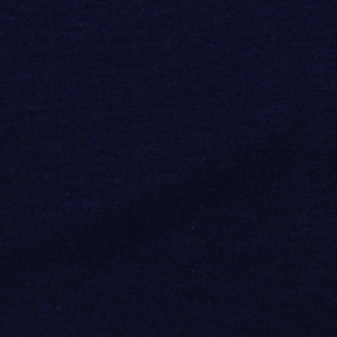 Polyester Stretch Jersey Knit Fabric, 440 gsm, 165 cm — Navy