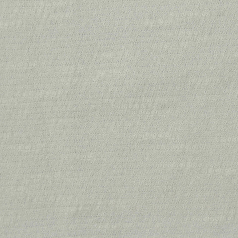 Slub Polyester Cotton Interlock Knit Fabric, 130 gsm, 155 cm — Grey