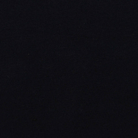 Ponte Knit Fabric, 365 gsm, 160 cm — Black