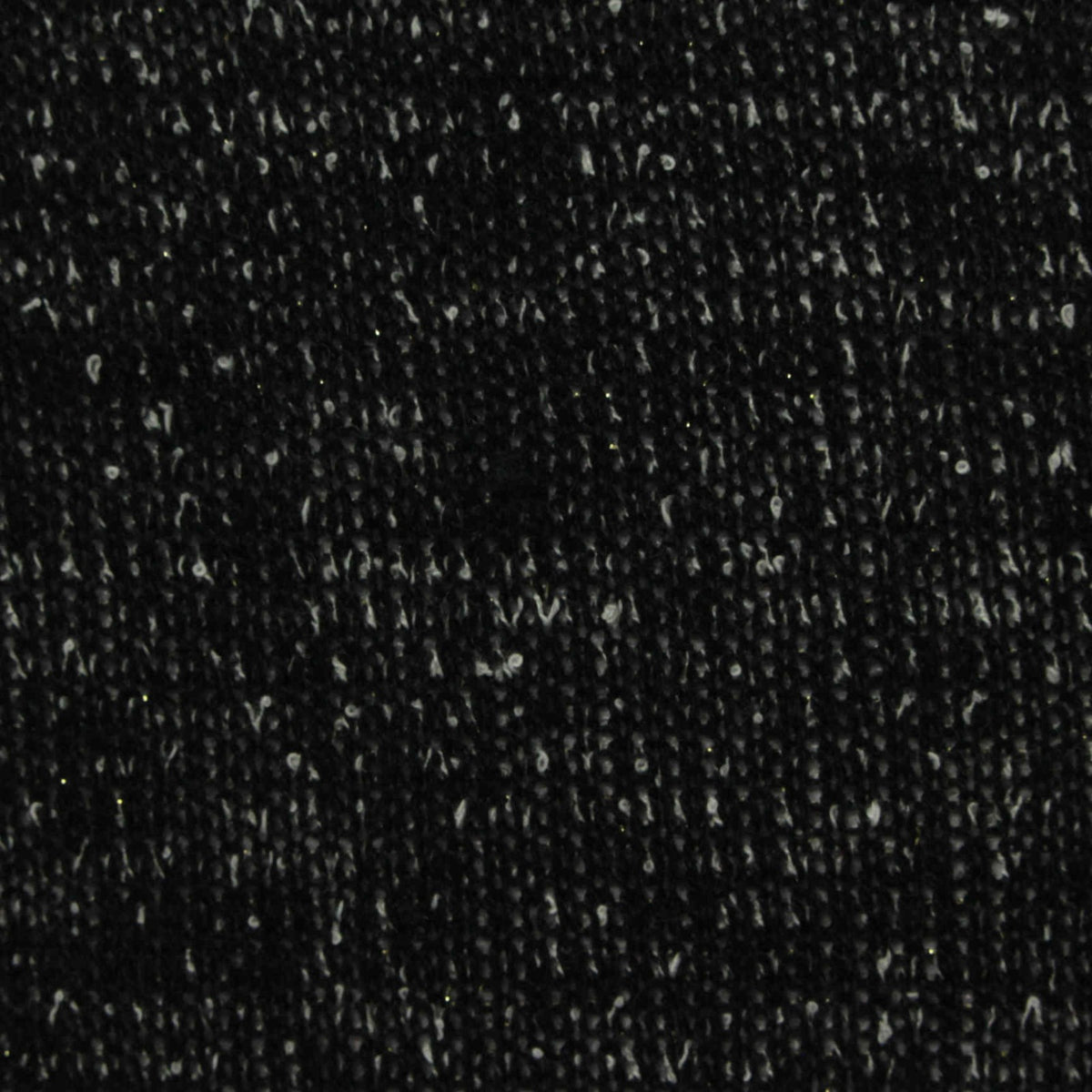 Black Marl Bouclé, Polyester, 220 gsm