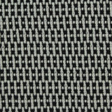 Black Geometric-Dash Chunky Knit, Poly-Spandex