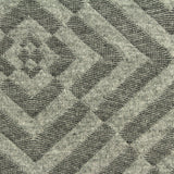 Grey Diagonal-Stripe Jacquard, Cotton-Poly