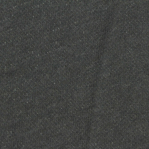 Dark Grey Marl French Terry, Cotton, 325 gsm