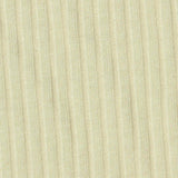 Polyester Stretch Rib Knit Fabric, 230 gsm, 120 cm — Khaki — texture