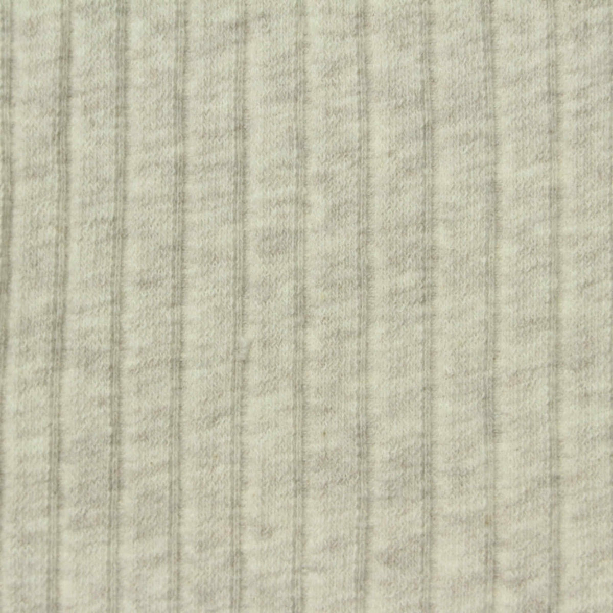 Cotton Stretch Rib Knit Fabric, 220 gsm, 115 cm — Beige