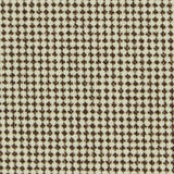 Brown Micro-Check Interlock Knit, Polyester — texture