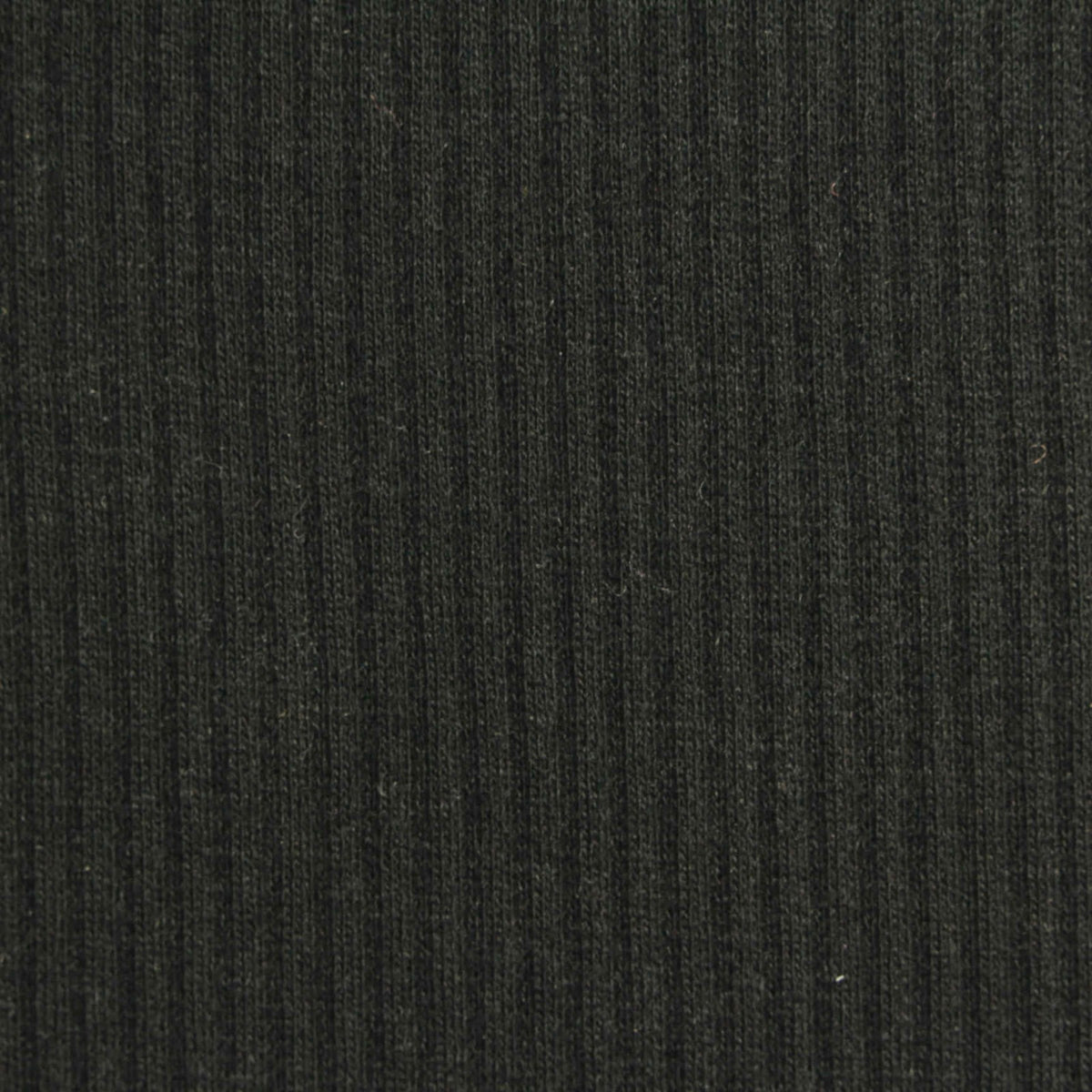 Polyester Cotton Stretch Rib Knit Fabric, 240 gsm, 120 cm — Green