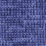 Blue Marl Rib Knit, Polyester — texture