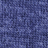 Blue Marl Rib Knit, Polyester — texture