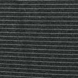 White Horizontal-Stripe Jersey Knit, Polyester
