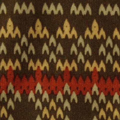 Red Chevron Knit, Polyester
