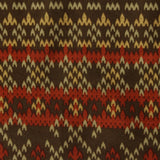 Red Chevron Knit, Polyester